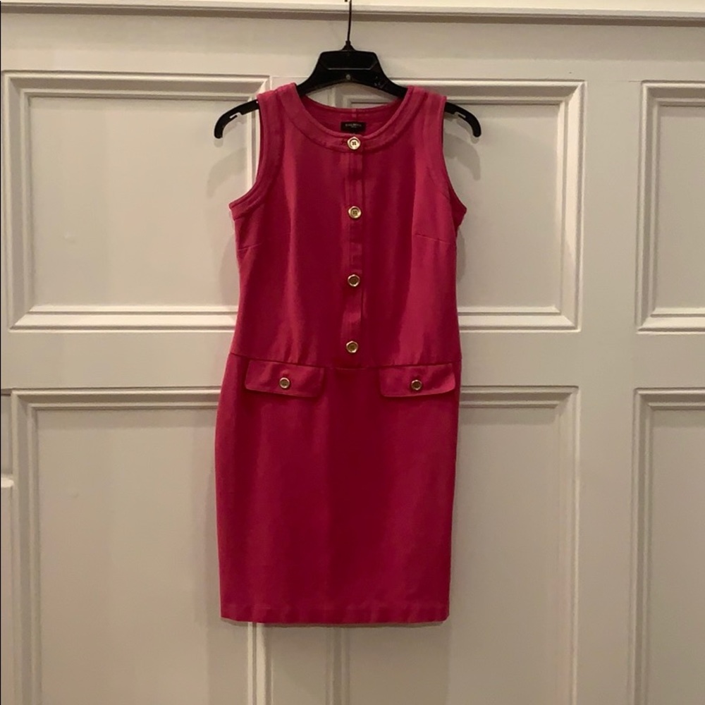 pink dres